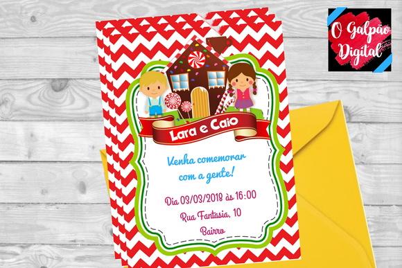 Convite João e Maria