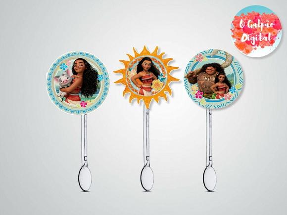 Colherzinha Decorada Moana