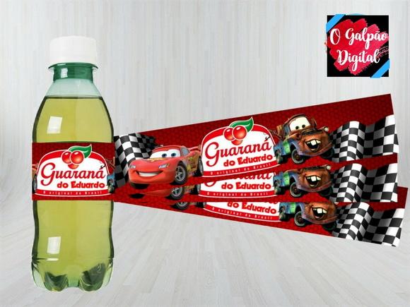 Rótulo de Guaraná Carros
