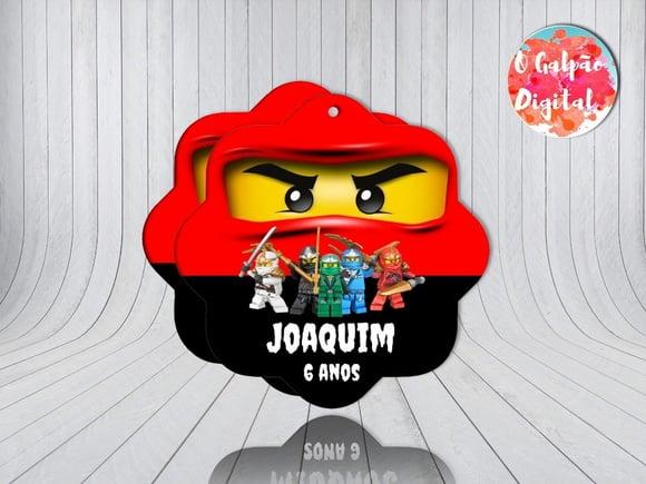 Tag de Agradecimento Ninjago