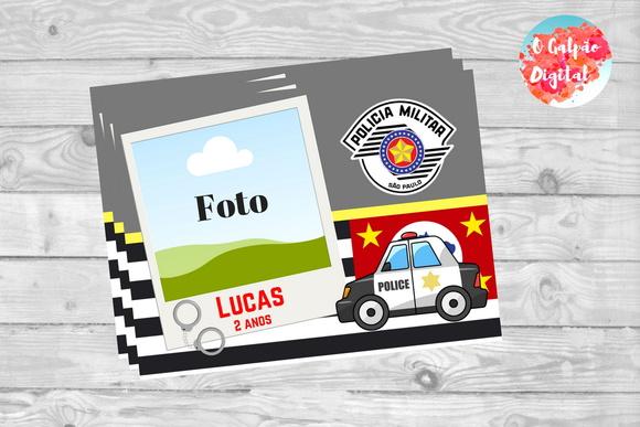Ímã de Geladeira Policia Militar