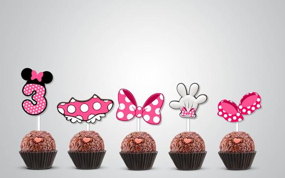 Topper Minnie Rosa