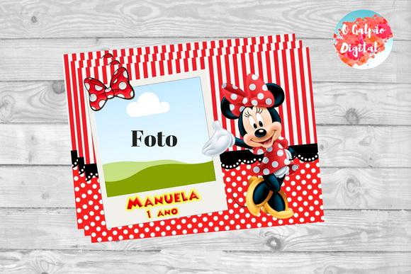 Ímã de Geladeira Minnie
