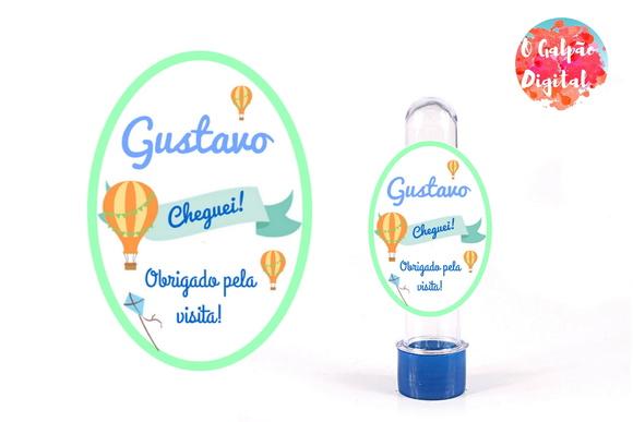 Rótulo para Tubete Balão