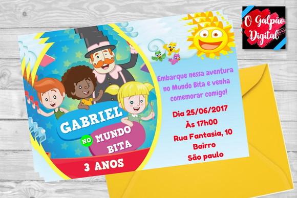 Convite Mundo Bita