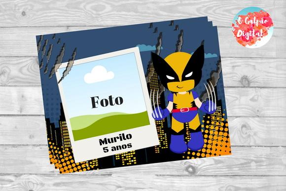 Ímã de Geladeira Wolverine