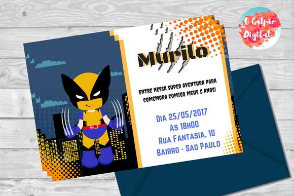 Convite Wolverine
