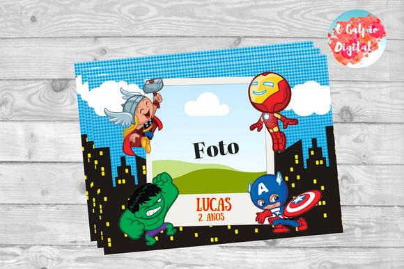 Ímã de Geladeira Vingadores Baby