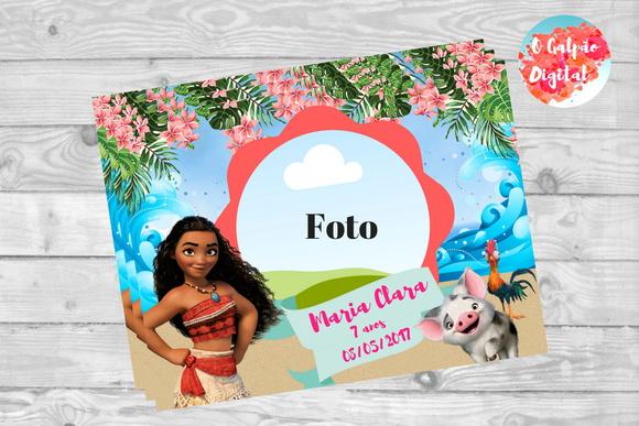 Ímã de Geladeira Moana