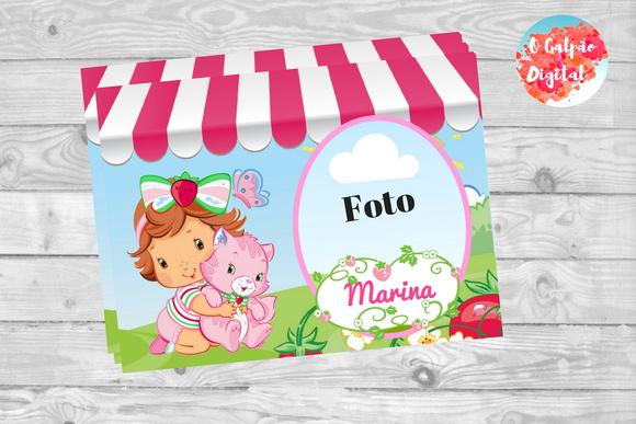 Ímã de Geladeira Moranguinho Baby