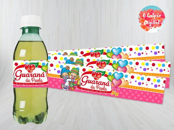 Rótulo de Garrafinha Patati e Patata