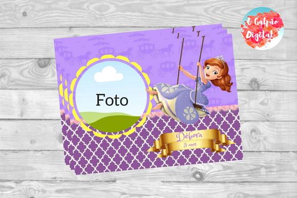 Ímã de Geladeira Princesa Sofia