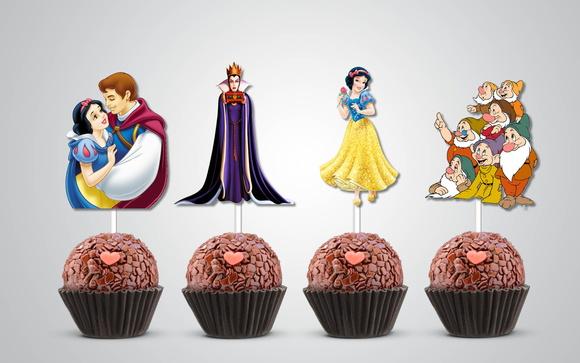 Topper Branca de Neve