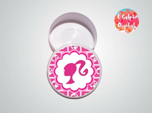 Rótulo de Latinha Barbie