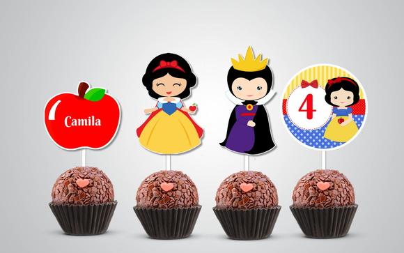 Topper Branca de Neve