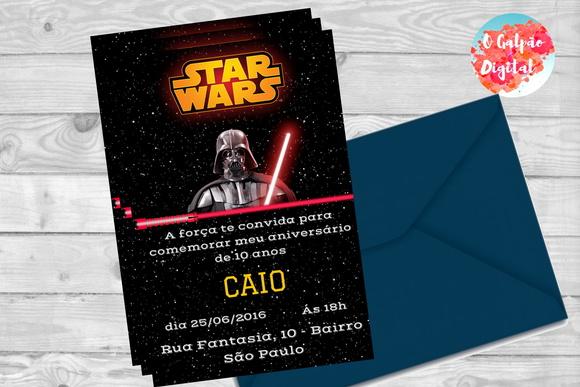 Convite Star Wars