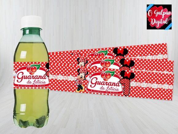 Rótulo de Guaraná Minnie