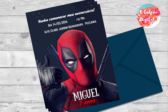 Convite Deadpool