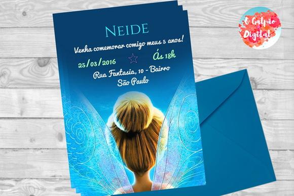 Convite Tinker Bell