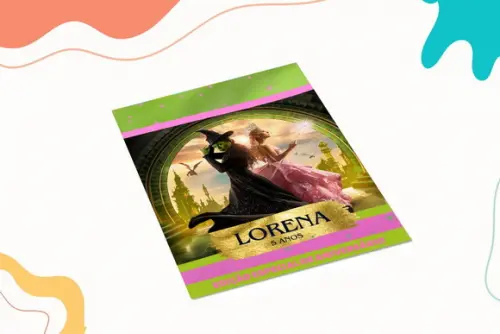 Revistinha de Colorir Wicked
