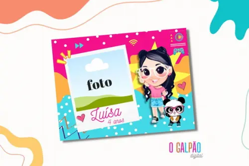 Imã de Geladeira Luluca