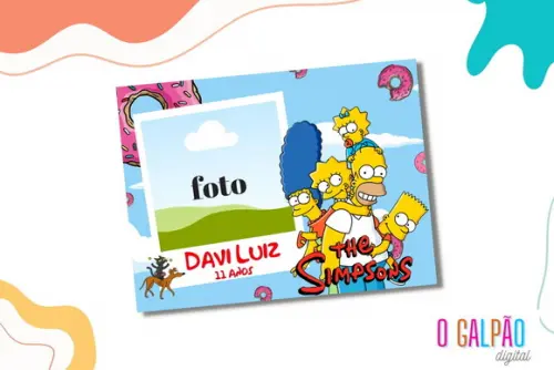 Imã de Geladeira os Simpsons