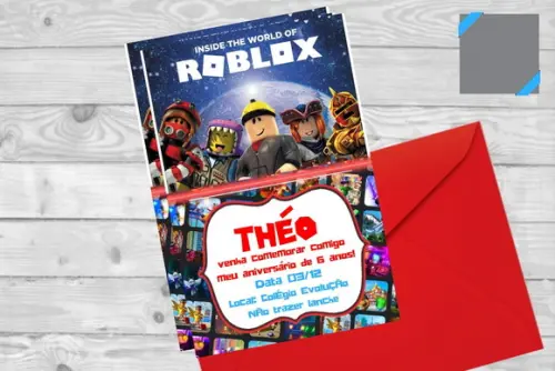 Convite Roblox