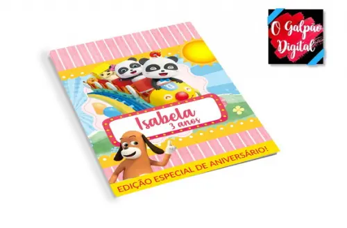 Revistinha de Colorir Babybus