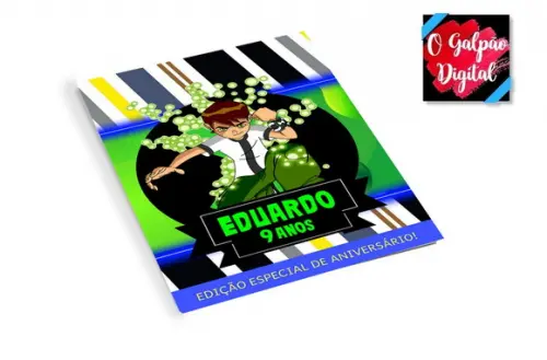 Revistinha de Colorir Ben 10