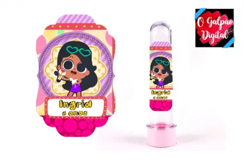 Rótulo de Tubete Clube da Anittinha