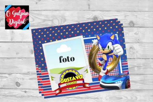 Imã de Geladeira Sonic