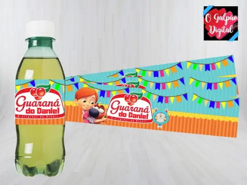 Rótulo de Guaraná Lele e Linguiça
