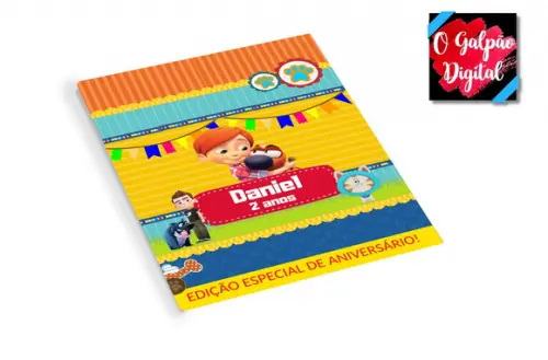 Revistinha de Colorir Lele e Linguiça