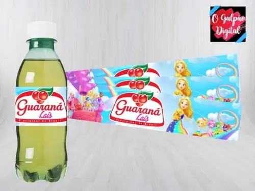 Rótulo de Guaraná Barbie