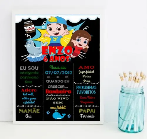 Chalkboard Luccas Neto