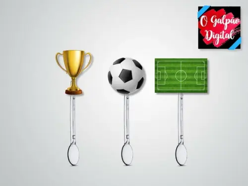 Colher Decorada Futebol