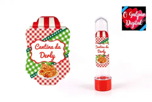Rótulo de Tubete Cantina Italiana