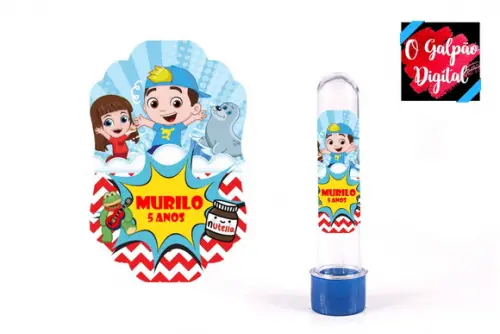 Rótulo de Tubete Luccas Neto