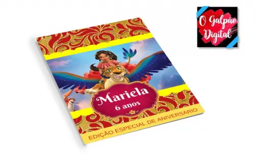 Revistinha de Colorir Elena de Avalor