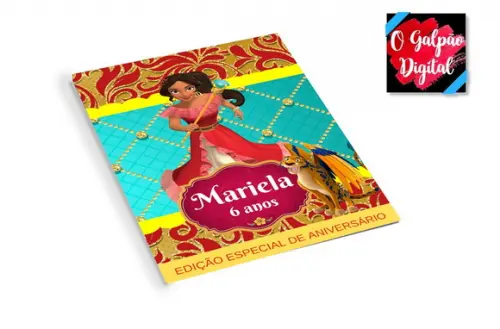Revistinha de Colorir Elena de Avalor