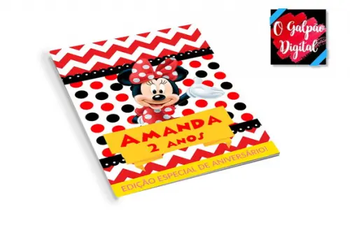Revistinha de Colorir Minnie