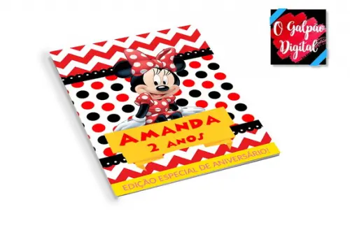 Revistinha de Colorir Minnie