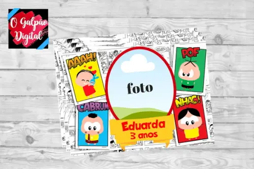 Imã de Geladeira Turma Toy