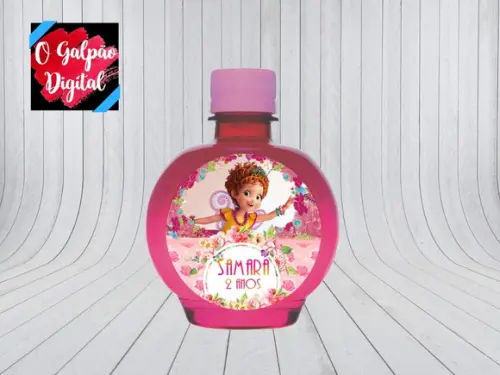 Rótulo de Água Ouro Fino Fancy Nancy Clancy