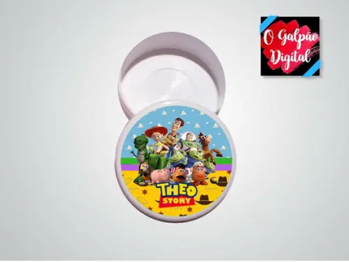 Rótulo de Latinha Toy Story