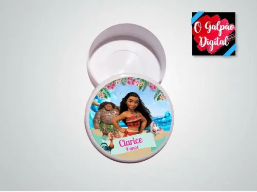 Rótulo de Latinha Moana