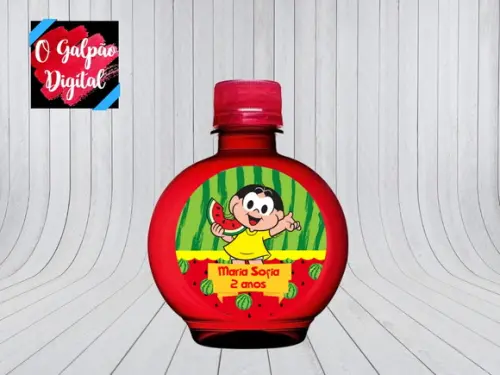 Rótulo de Água Ouro Fino Magali