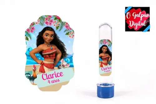Rótulo de Tubete Moana