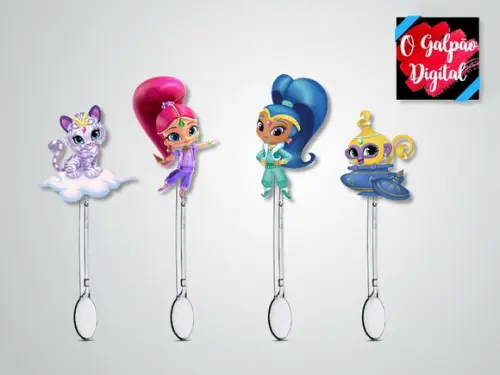 Colherzinha Shimmer e Shine