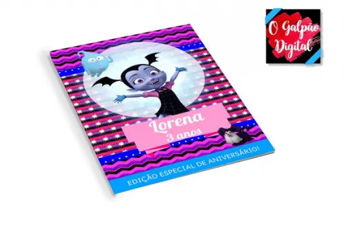 Revistinha de Colorir Vampirina